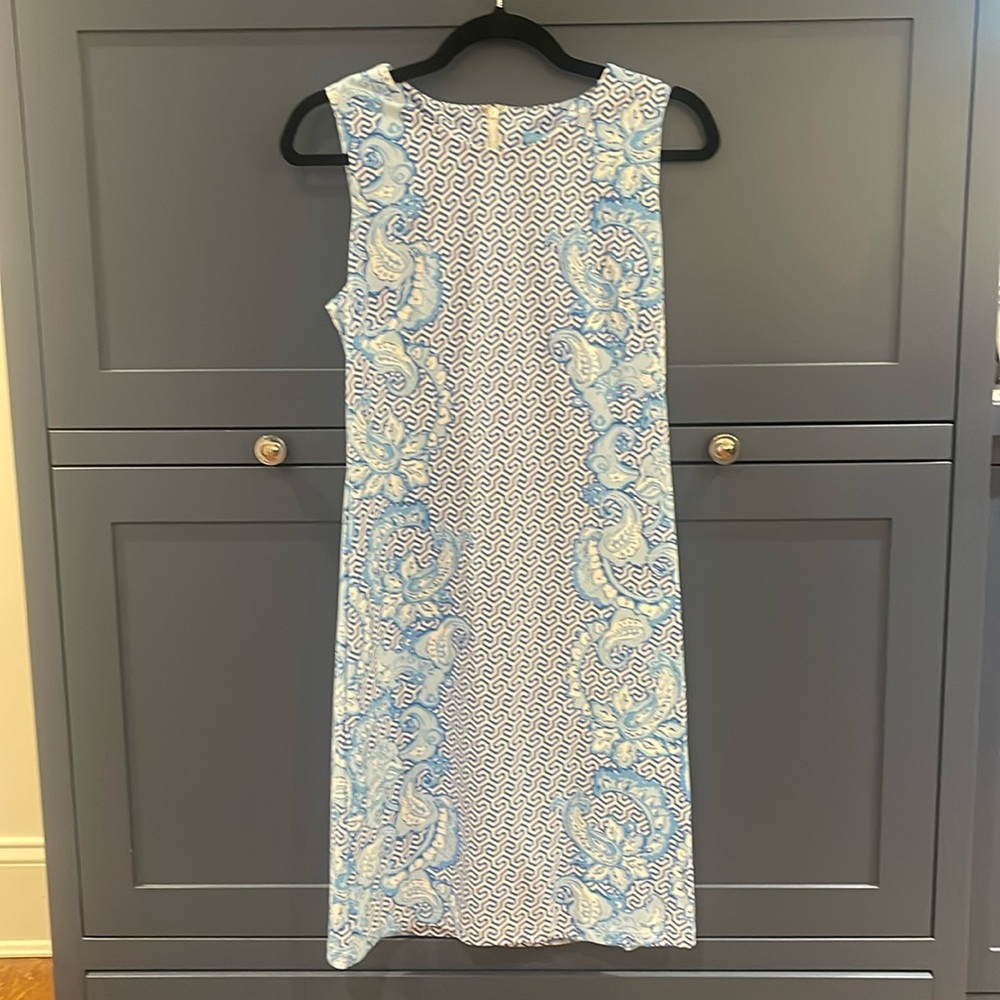 JMcLaughlin blue/white size S dress